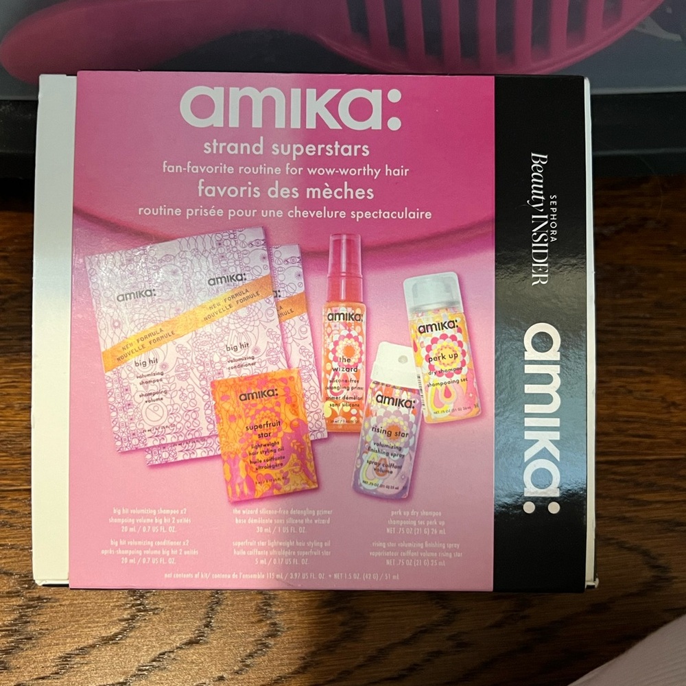 Amika Hair Care Set NEW NEVER USED